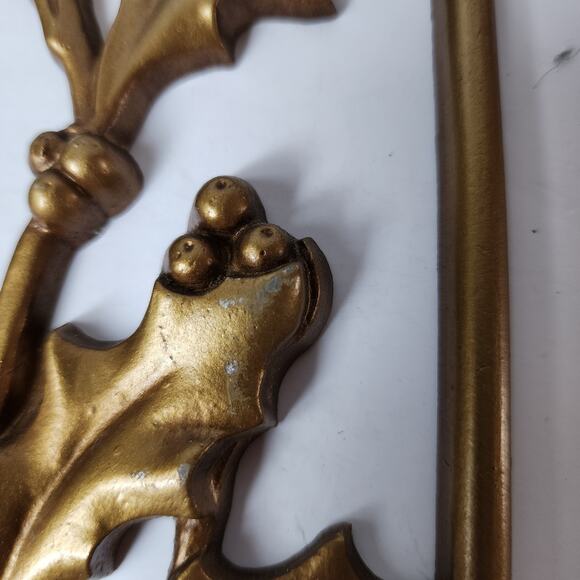 Sexton 4 Piece Metal Wall Decor Mid Century Modern Floral Art MCM Vintage USA - Picture 7 of 12